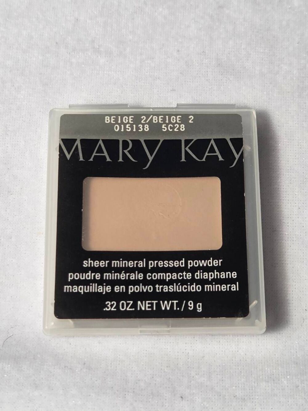Mary Kay MK Sheer Mineral Pressed Powder Beige 2 Discontinued